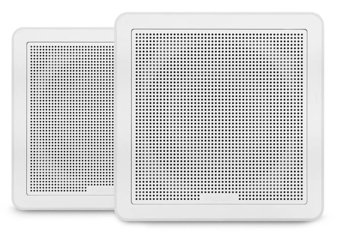Fusion 7,7 FM seriens hjttalere firkantet hvid