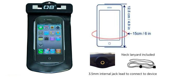 OverBoard OB1098BLK iPhone Case 3.5 mm Minijack