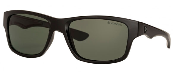 Greys G4 solbriller Matt Black/Green/grey