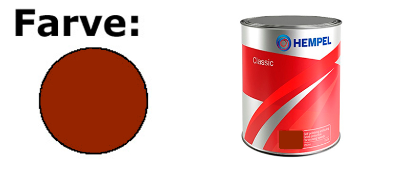 Hempel Basic/Classic 750 ml. rdbrun (Red Brown)