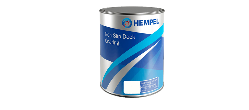 Hempel Non Slip Deck Coating, 750mL Hvid UDLBET