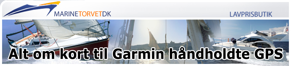 Kort til Garmin håndholdte GPS