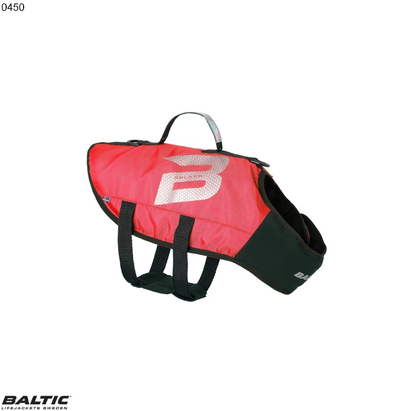 Baltic Hundevest Splash 15-40 kg. L Rd