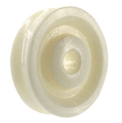 Skive acetal 58mm, b-14mm aksel 8mm