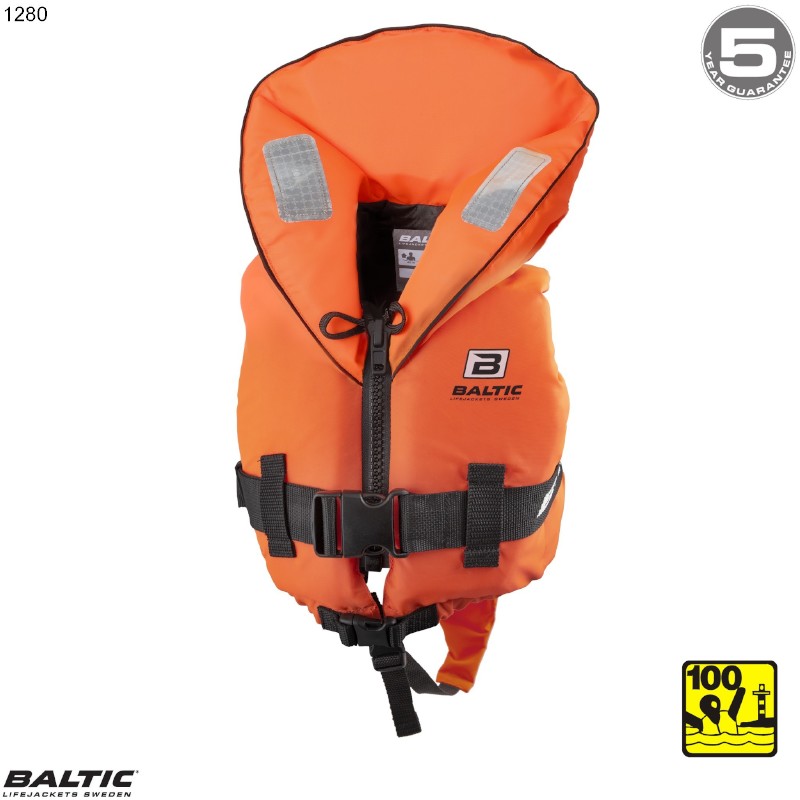 Baltic Skipper redningsvest 40-50 kg. S Orange