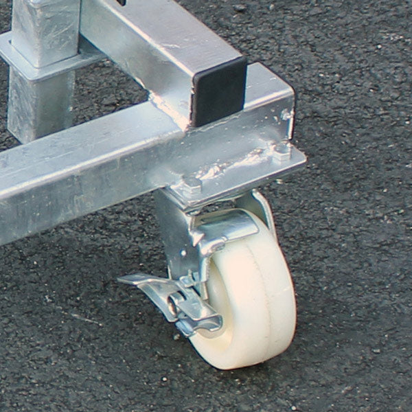 Hjuls�t til b�d vogn - galvaniseret 1500 kg.