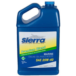 Sierra 25W40 motorolie, 4,75L - 18-9400-4