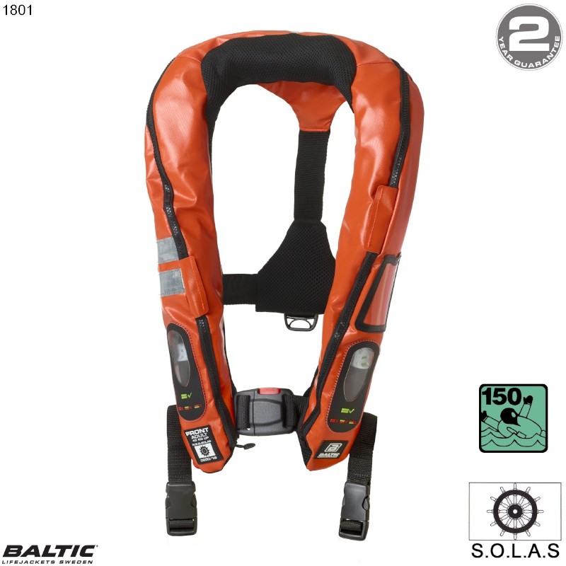 Baltic Legend 165 SOLAS 43+ kg. OrangePVC