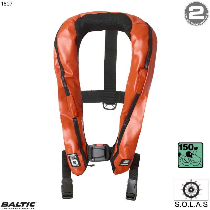 Baltic Indu Basic 165 SOLAS 43+ kg. OrangePVC