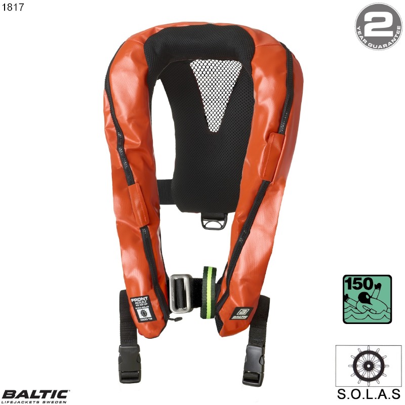 Baltic Indu Basic 165 SOLAS m.sele 43+kg OrangePVC