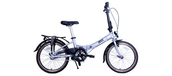 1852 foldecykel d4 slv 3 indvendige shimano