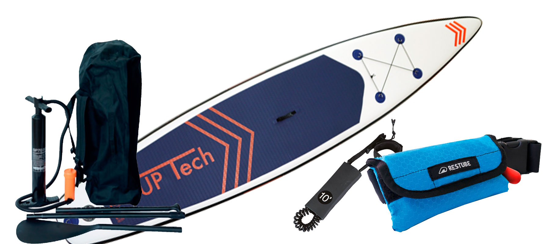 SUP pakke med Touring board