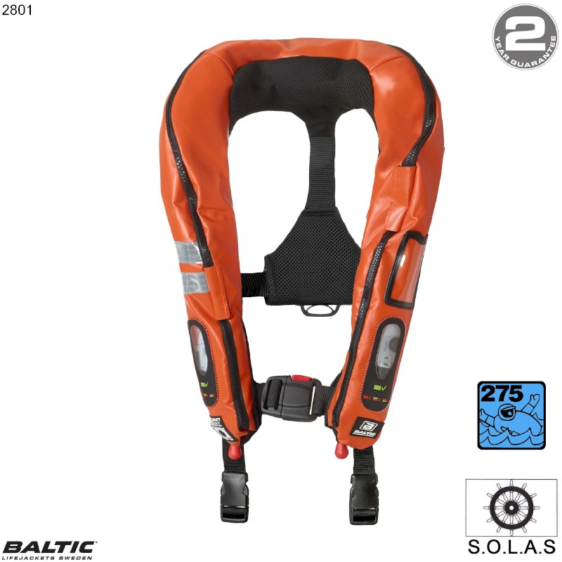 Baltic Legend 305 SOLAS 43+ kg. OrangePVC