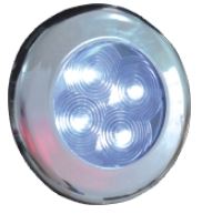 AquaLED Downlight, Chrome