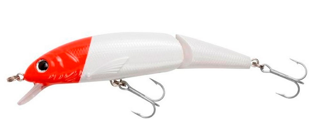 Abu Tormentor 20g - 2-delt - flydende rd/hvid