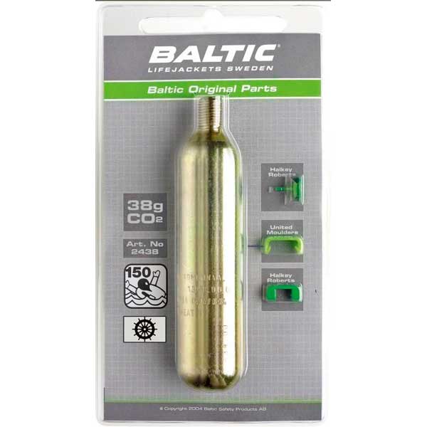 Co2 gaspatron Baltic 38g med sikkerhedsstift