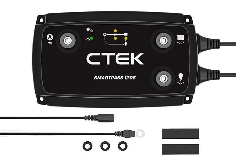 CTEK SMARTPASS 120S med installationskit