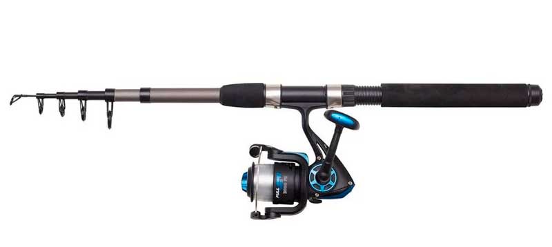 DAM Full Tech Spin tele. stangst 9 fod inkl. line