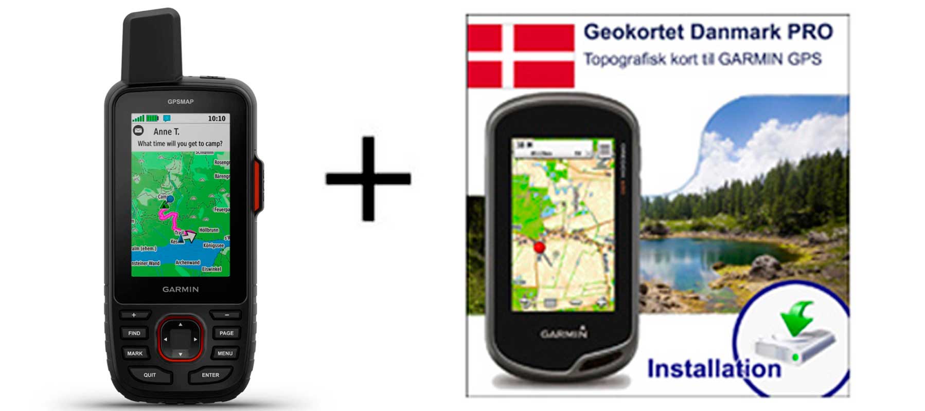 Garmin GPSmap 67i inkl. topografisk kortpakke