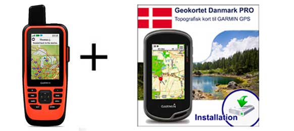 Garmin GPSmap 86i inkl. topografisk kortpakke