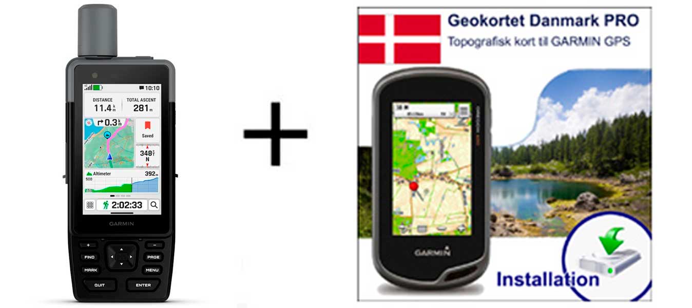 Garmin GPSmap H1 inkl. topografisk kortpakke