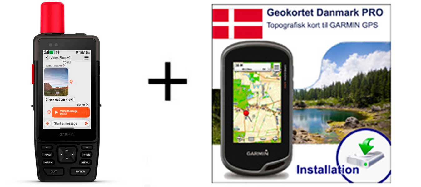 Garmin GPSmap H1i Plus inkl. topografisk kortpakke