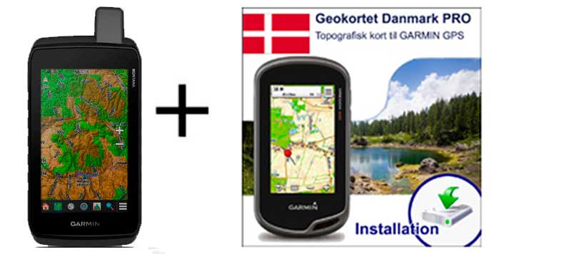 Garmin Montana 710 inkl. topografisk kortpakke