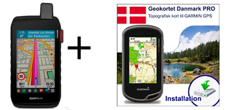 Garmin Montana 710i inkl. topografisk kortpakke