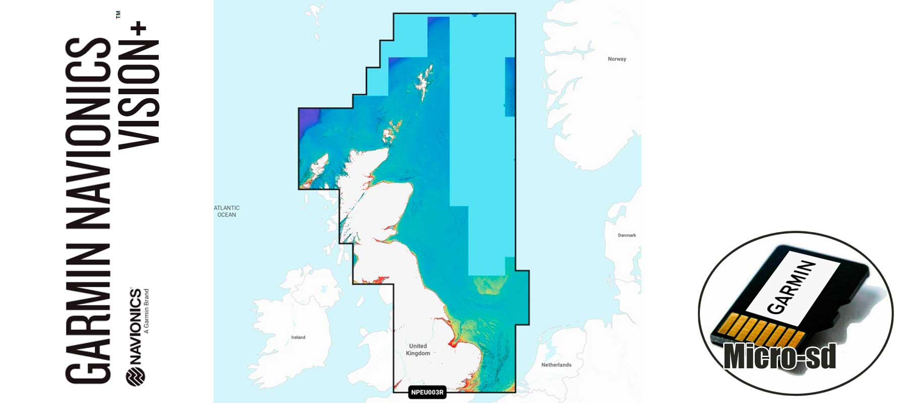 Garmin Navionics Vision+ NVEU003R, Great B. NE