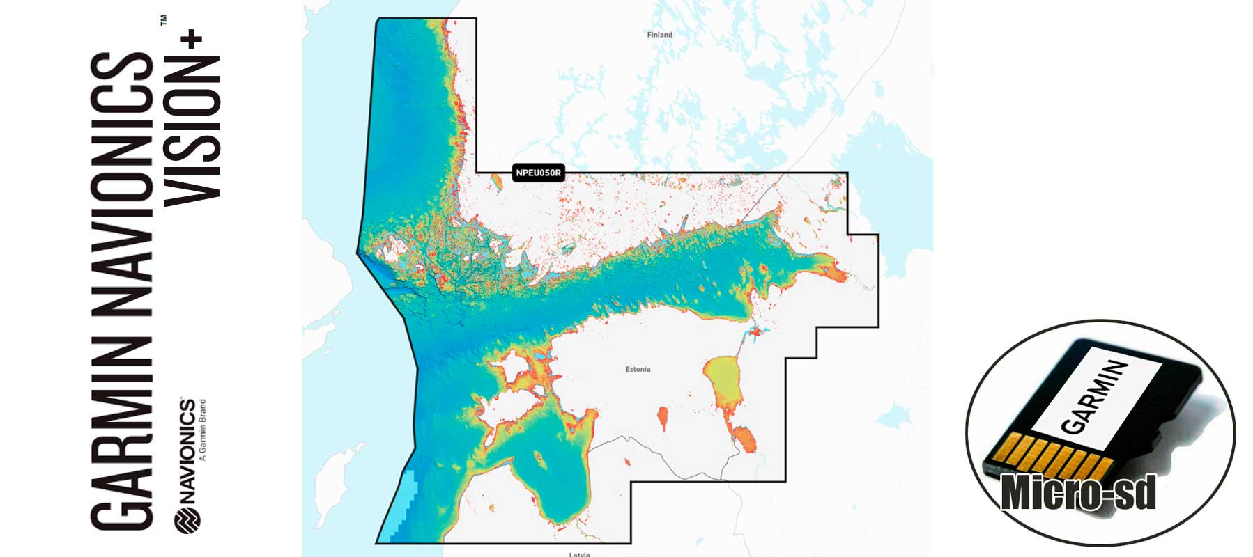 Garmin Navionics Vision+ NVEU050R, Gulf of Finland