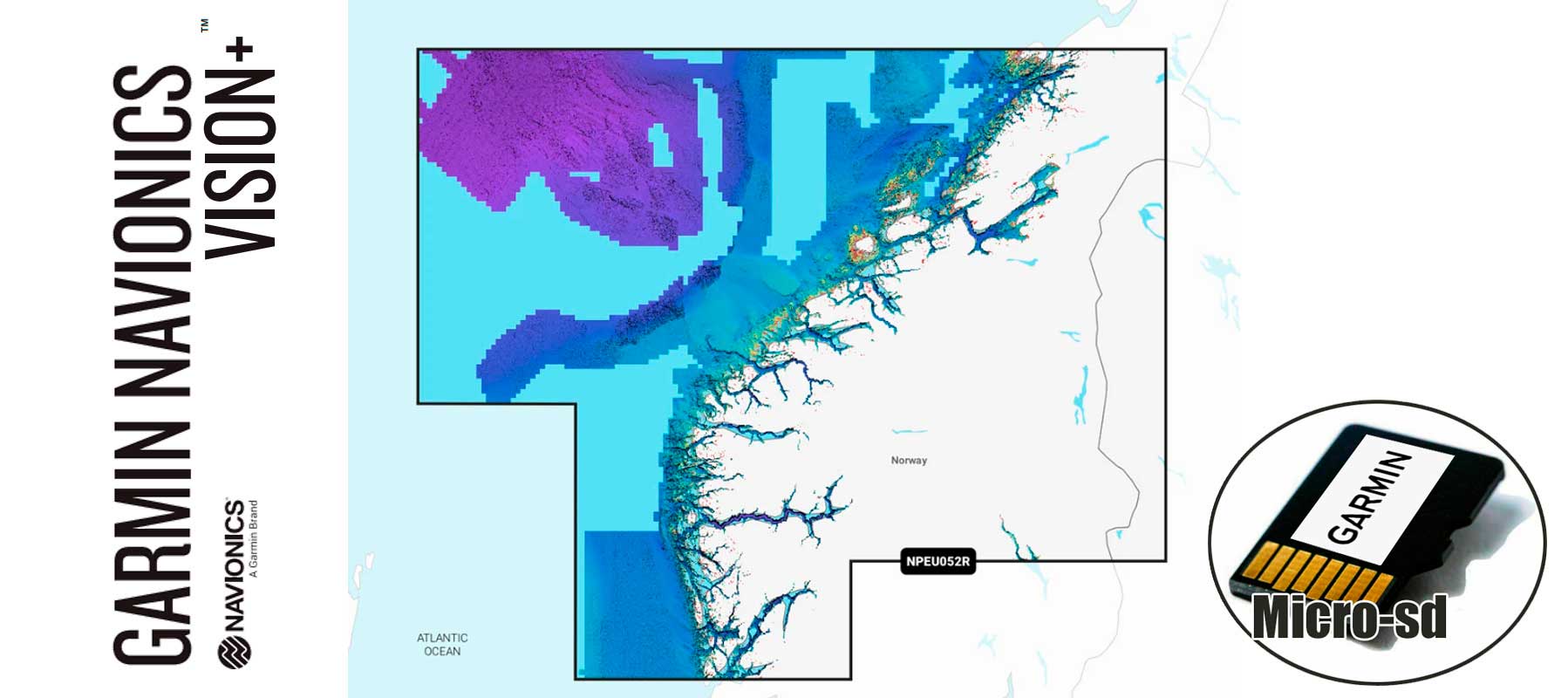 Garmin Navionics Vision+ NVEU052R, Norway, Sognefj