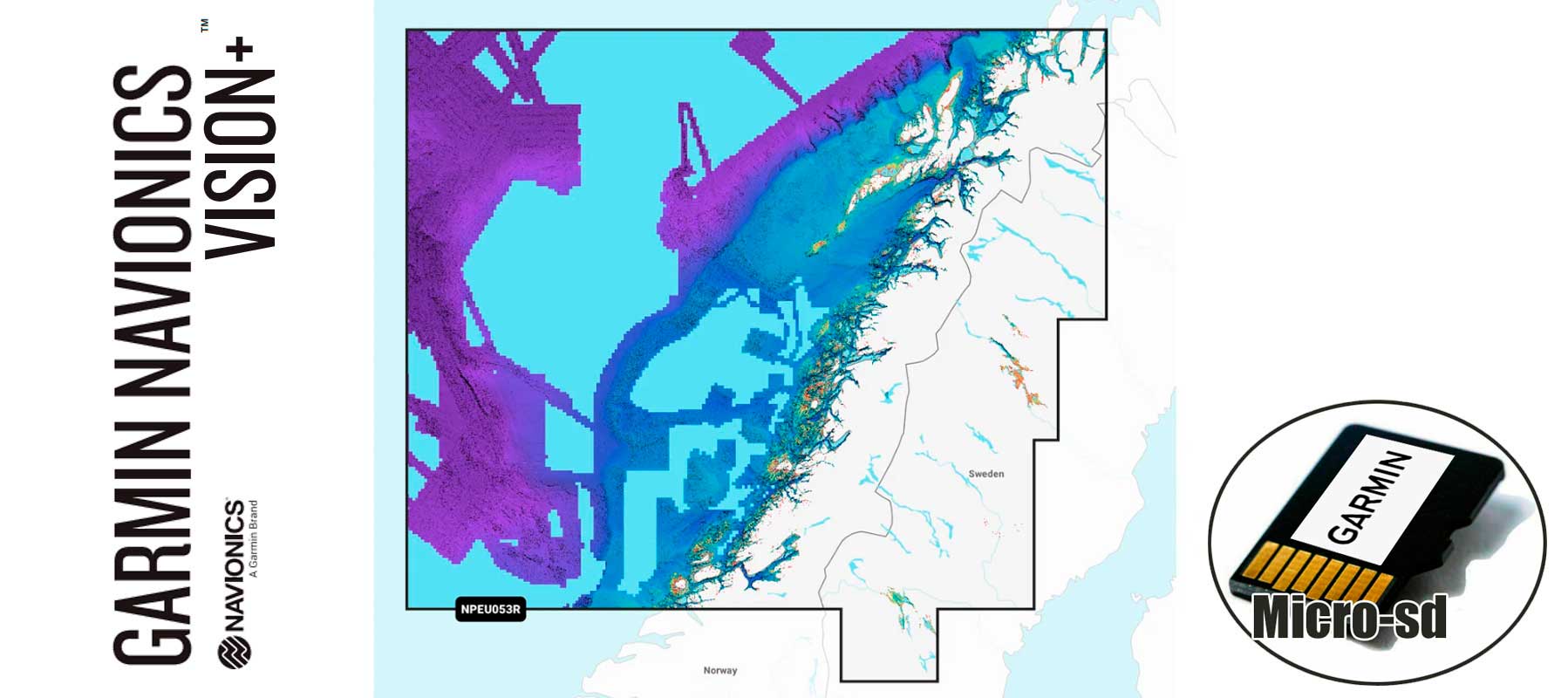 Garmin Navionics Vision+ NVEU053R, Norway, Trondh.