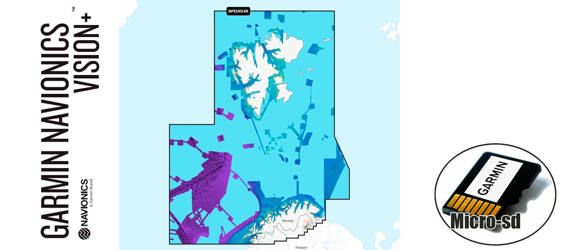 Garmin Navionics Vision+ NVEU054R, Norway, Vestfj.