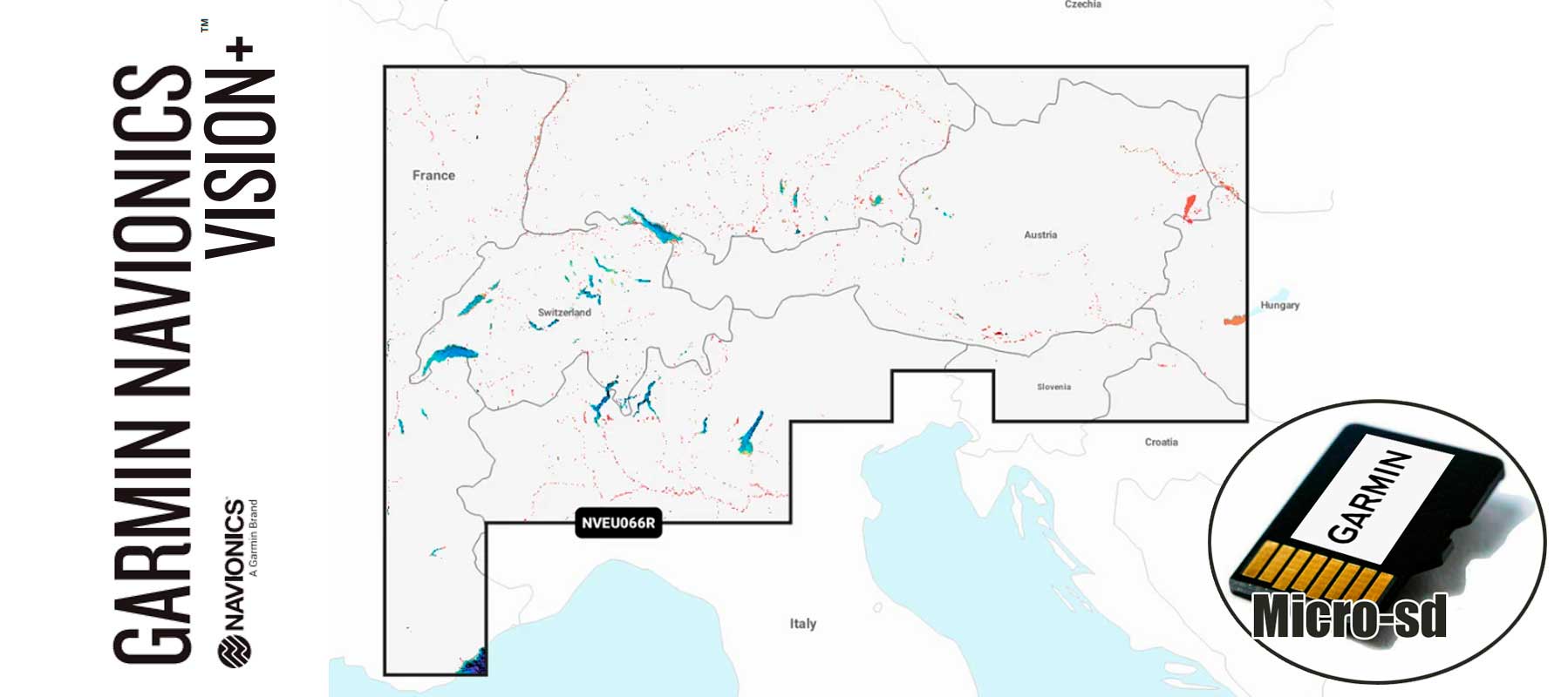 Garmin Navionics Vision+ NVEU066R, Alpine, L. R.