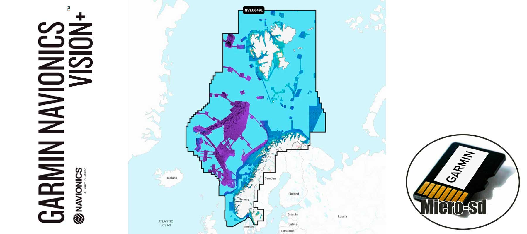Garmin Navionics Vision+ NVEU649L, Norway