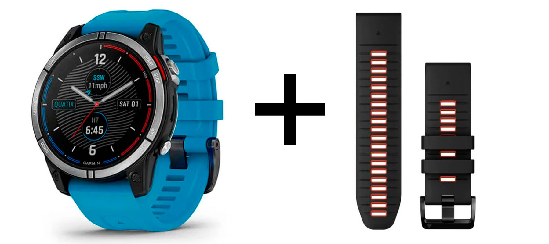 Garmin Quatix 7 Standard med ekstra rem