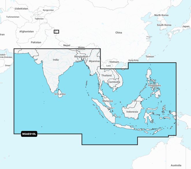 Indiske Ocean og Sydkinesiske Hav