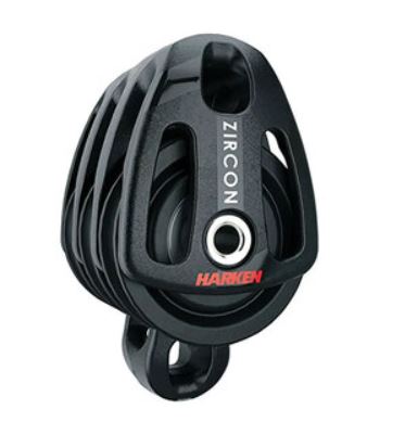 HK2193Harken Zircon Blok 40 mm dobbelt, hunsvot