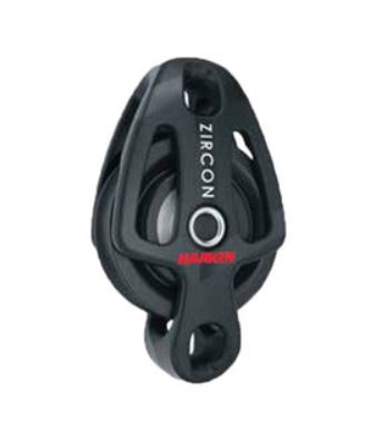 HK2196Harken Zircon Blok 57 mm enkelt, hunsvot