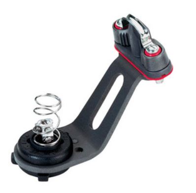 HK402Harken Svingarm kort m.Cam-Cleat svirvel ba