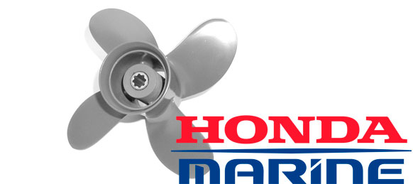 Honda BF8-20 4-blade Propel 9 1/4" x 10" alu