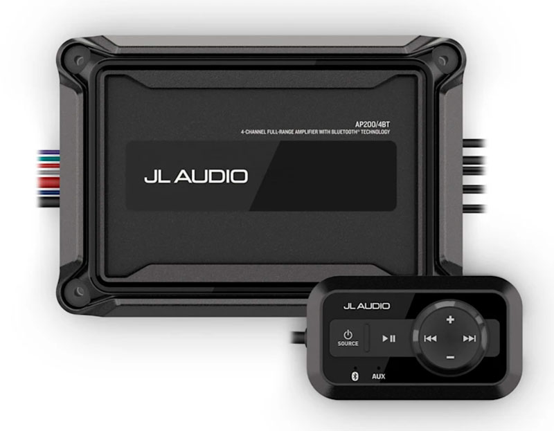 JL Audio AP forst�rker med Bluetooth teknologi