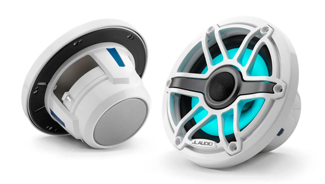 JL Audio M6 marineh�jttalere 6,5 White Sport LED