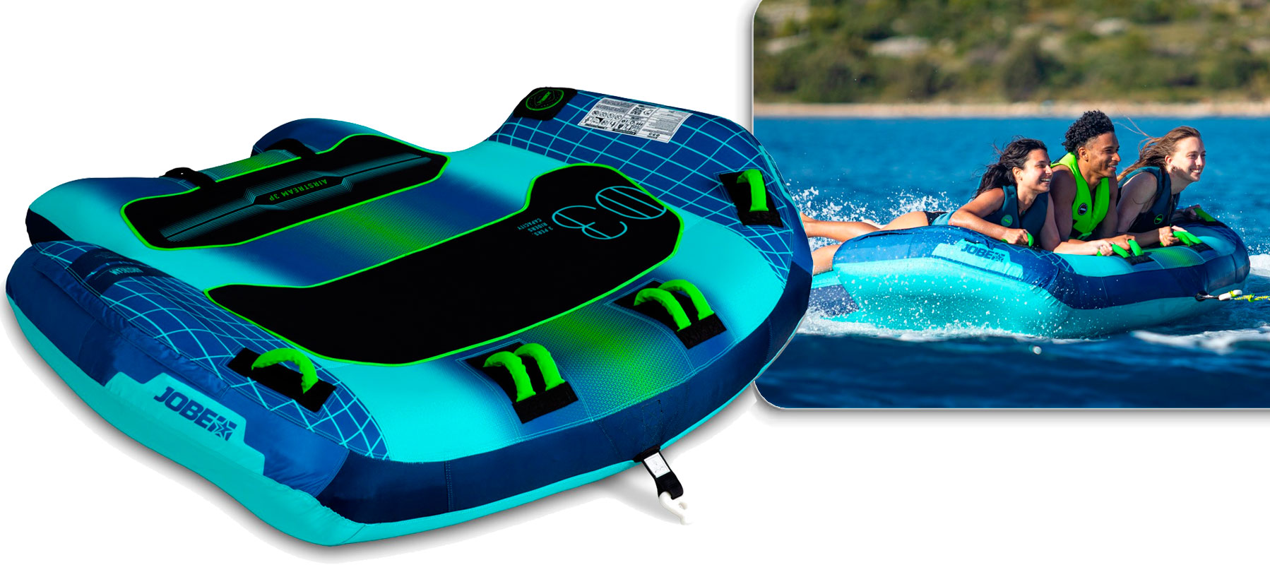 Jobe Airstream Funtube 3 personer v2025