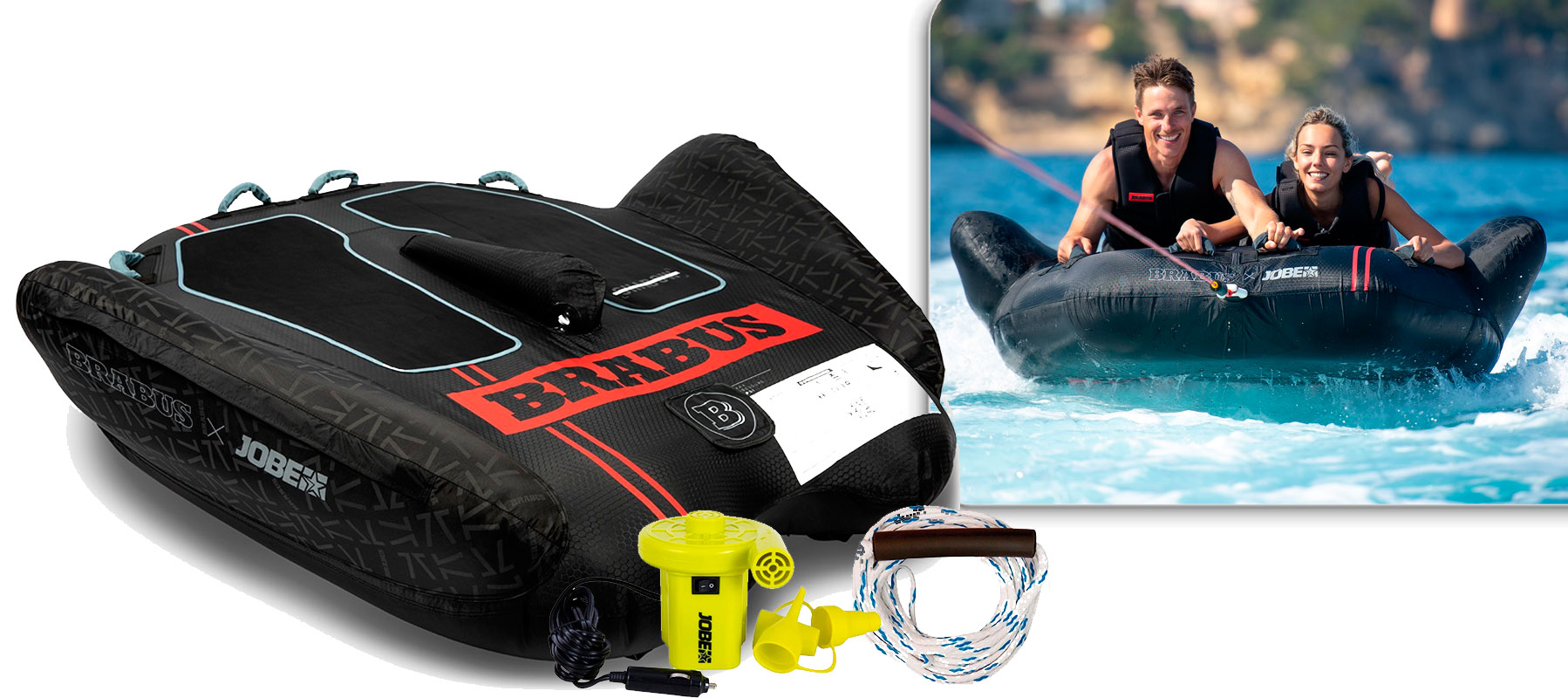 Jobe BRABUS x Shadow Scout Funtube 2 personer