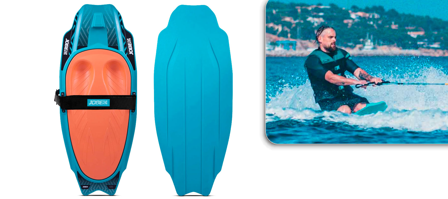 Jobe Slash Kneeboard Teal