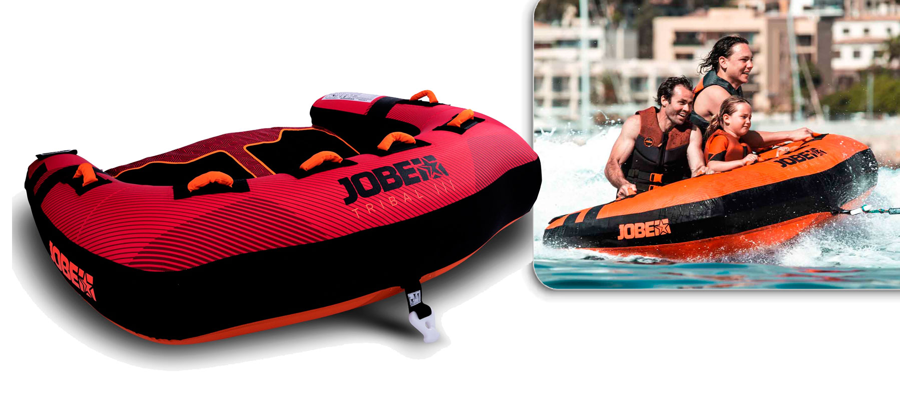 Jobe Tribal Funtube 3 personer