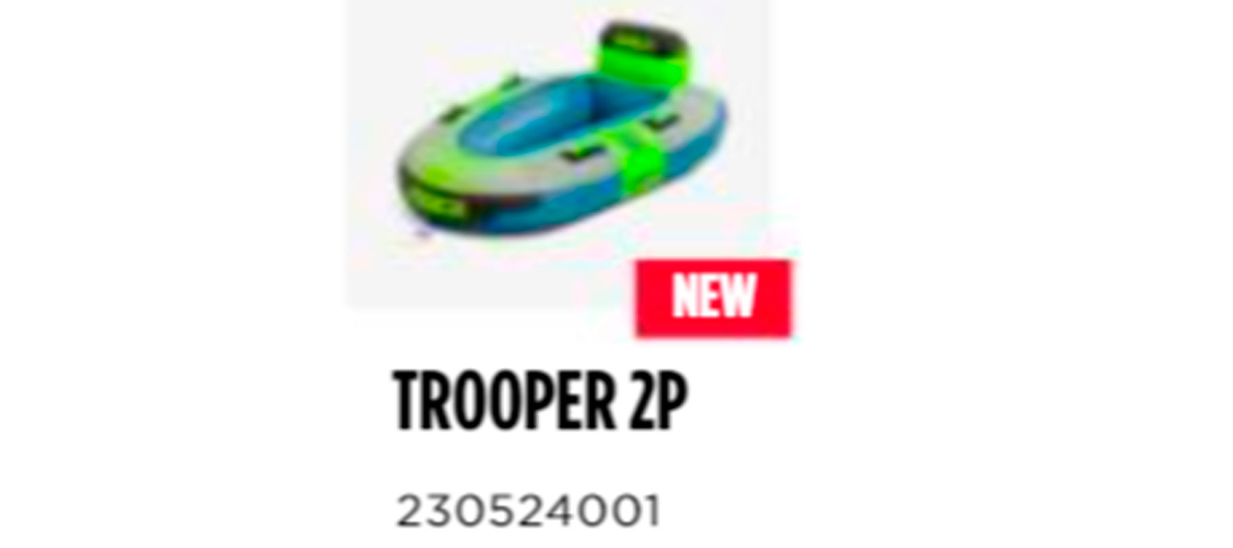 Jobe Trooper Funtube 2 personer