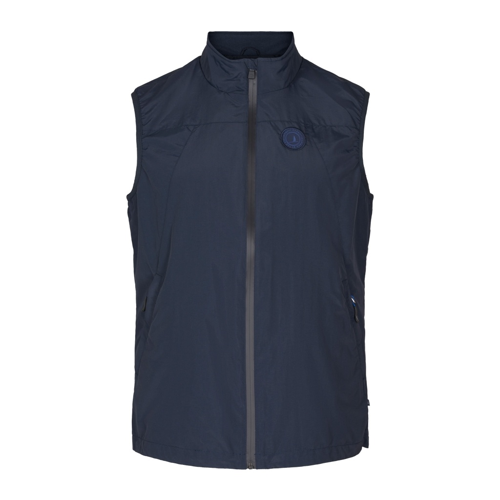 Key West Moore Herre Vest Navy Str. L