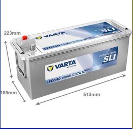 VARTA PROFESSIONAL DC 12V 140 AH